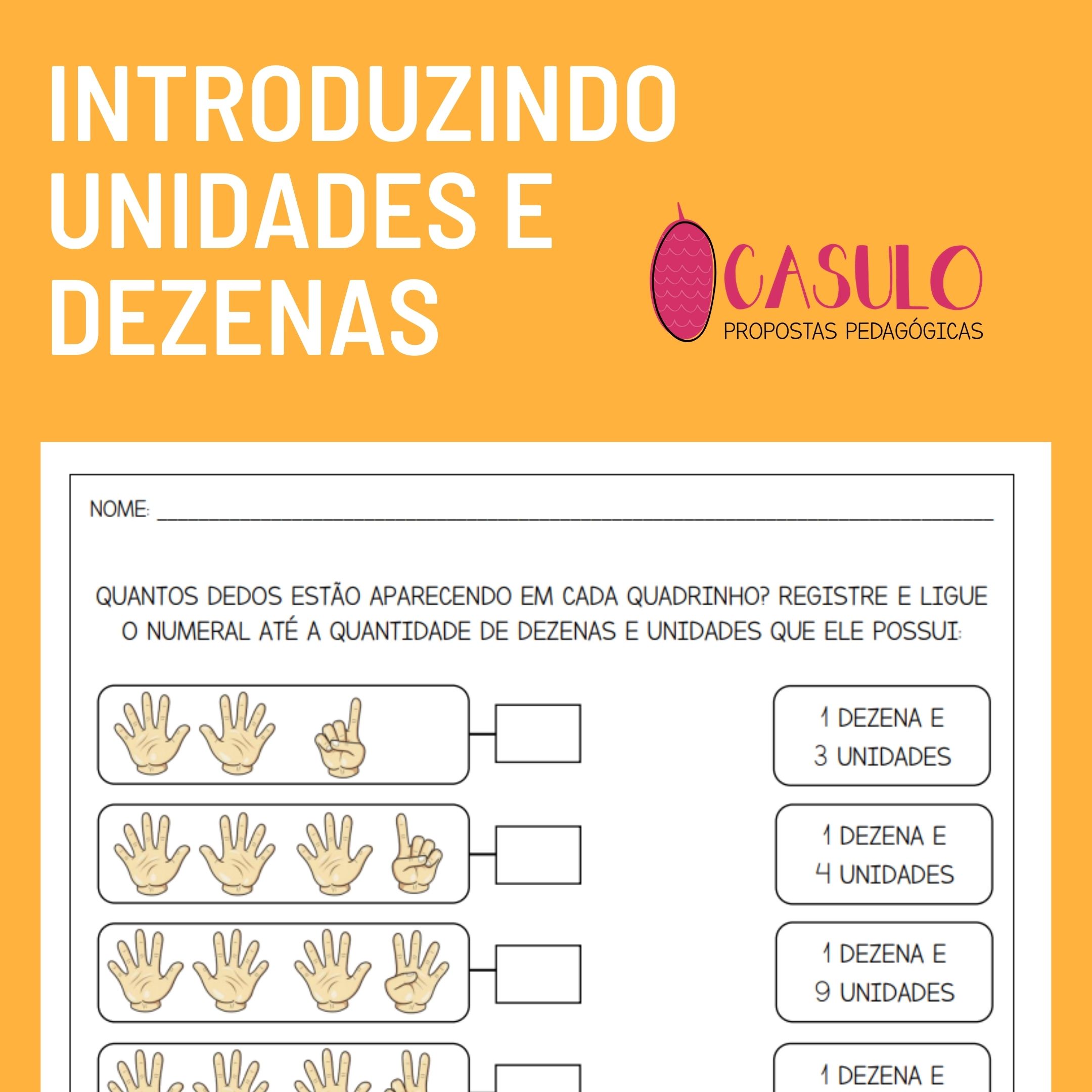 Unidades e Dezenas - Casulo