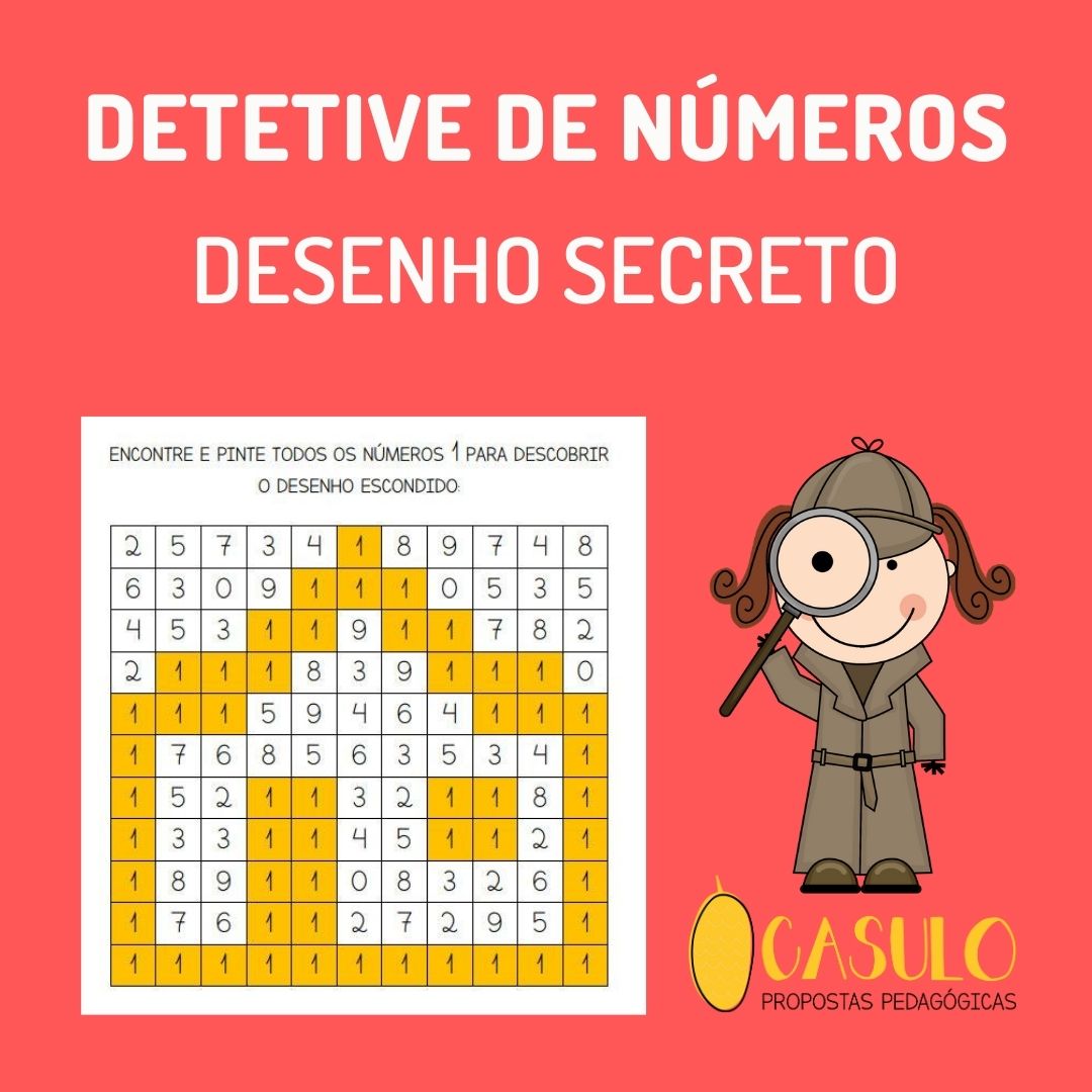 Read more about the article DETETIVE DE NÚMEROS – DESENHO SECRETO