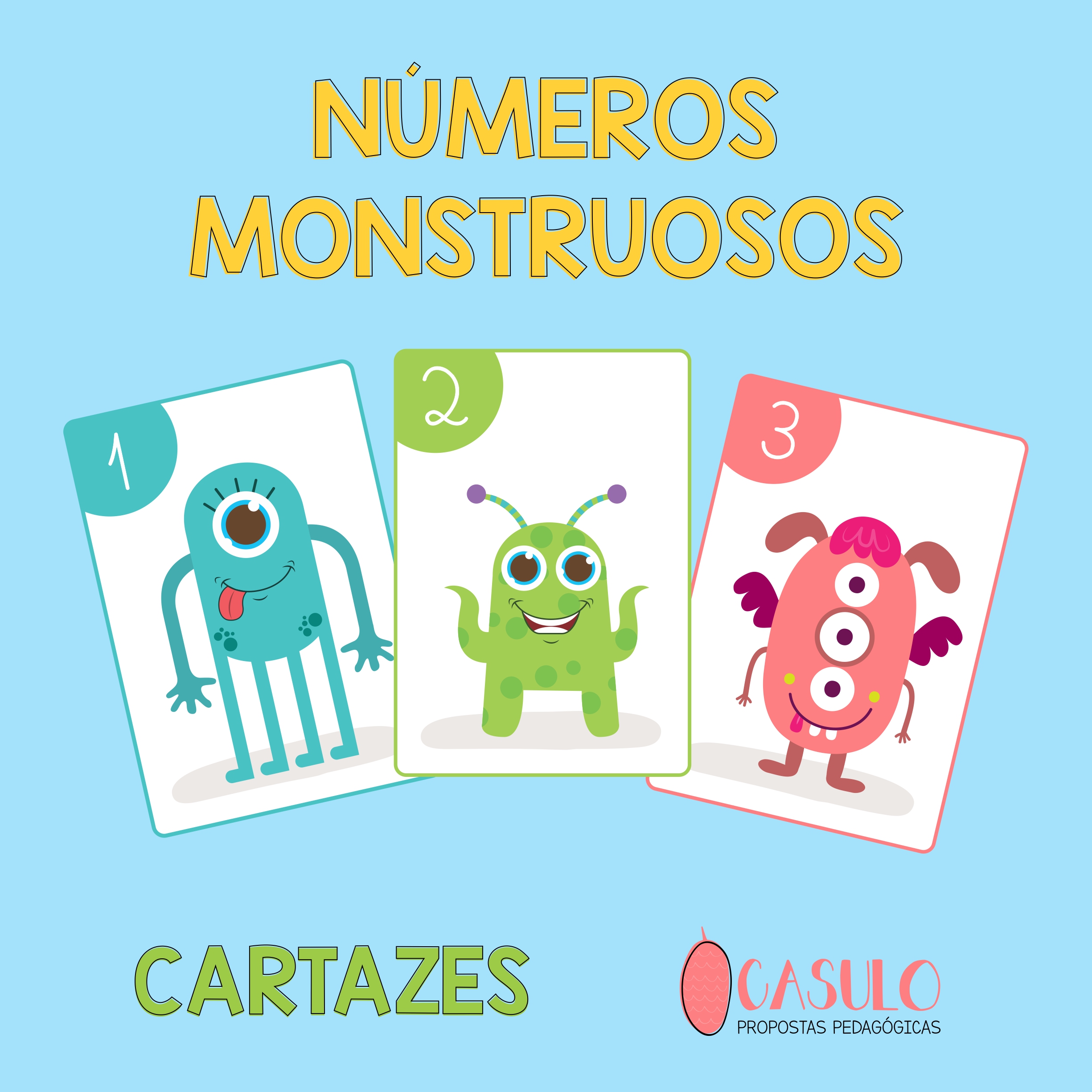 Read more about the article Cartazes: Números Monstruosos