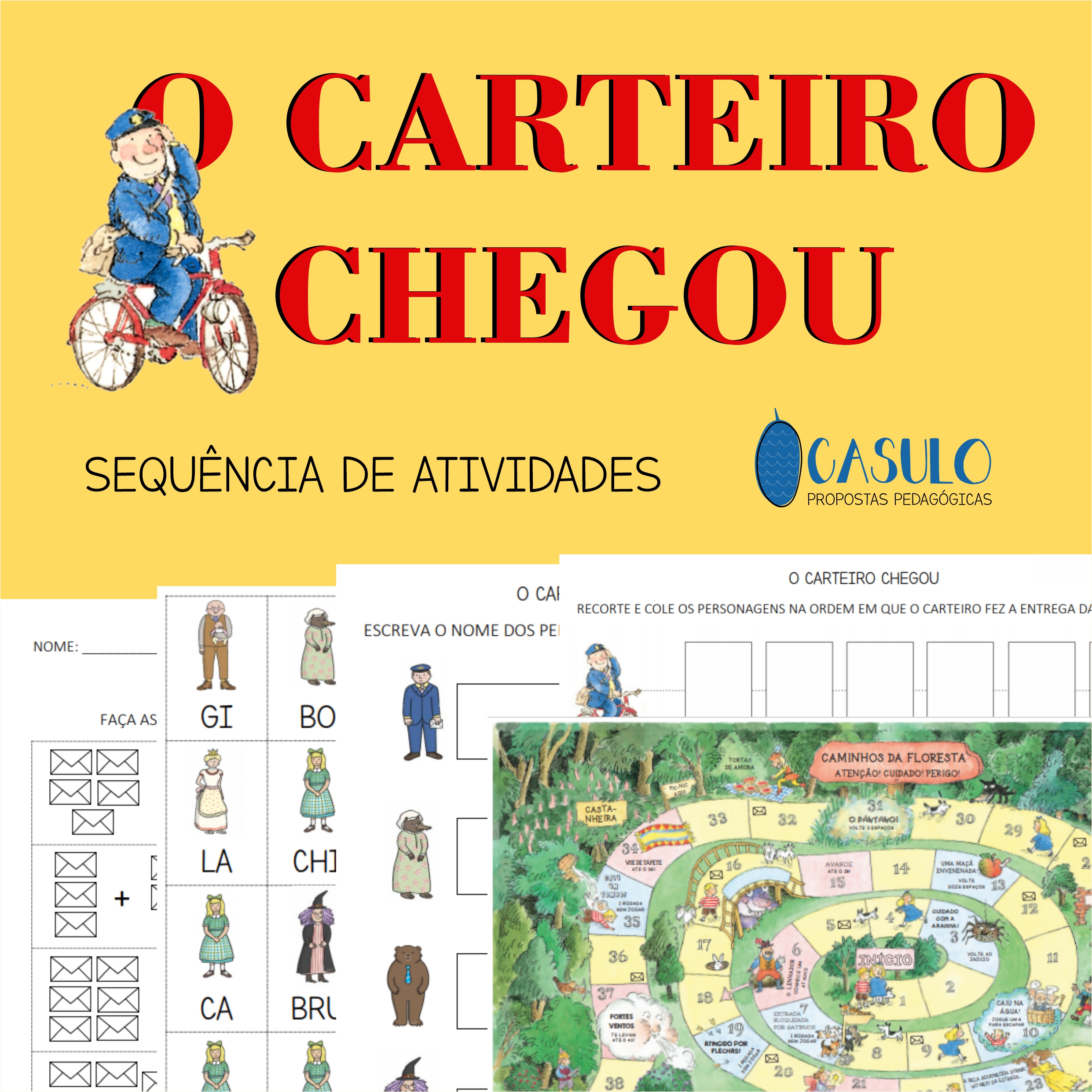 Read more about the article Sequência de atividades: O CARTEIRO CHEGOU