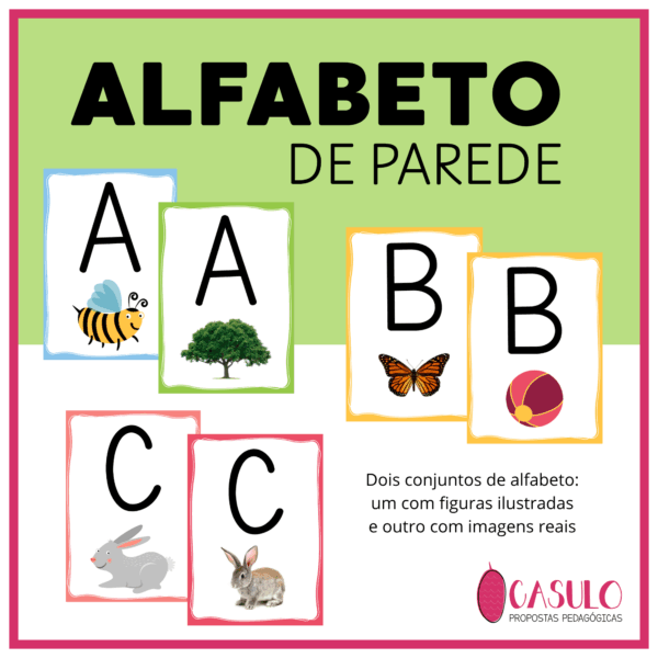Alfabeto de parede – Kit 1