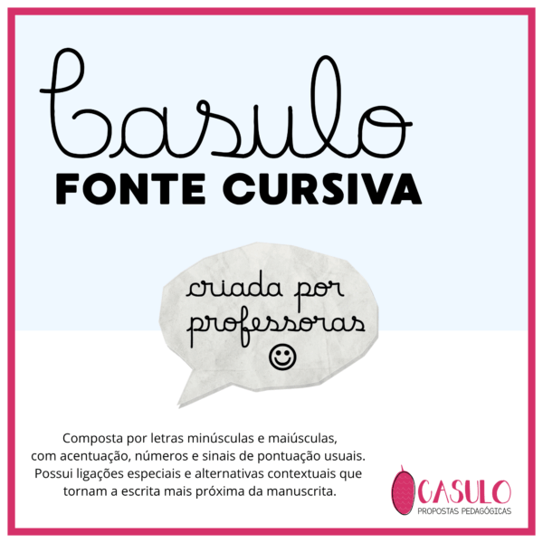 CASULO Fonte Cursiva