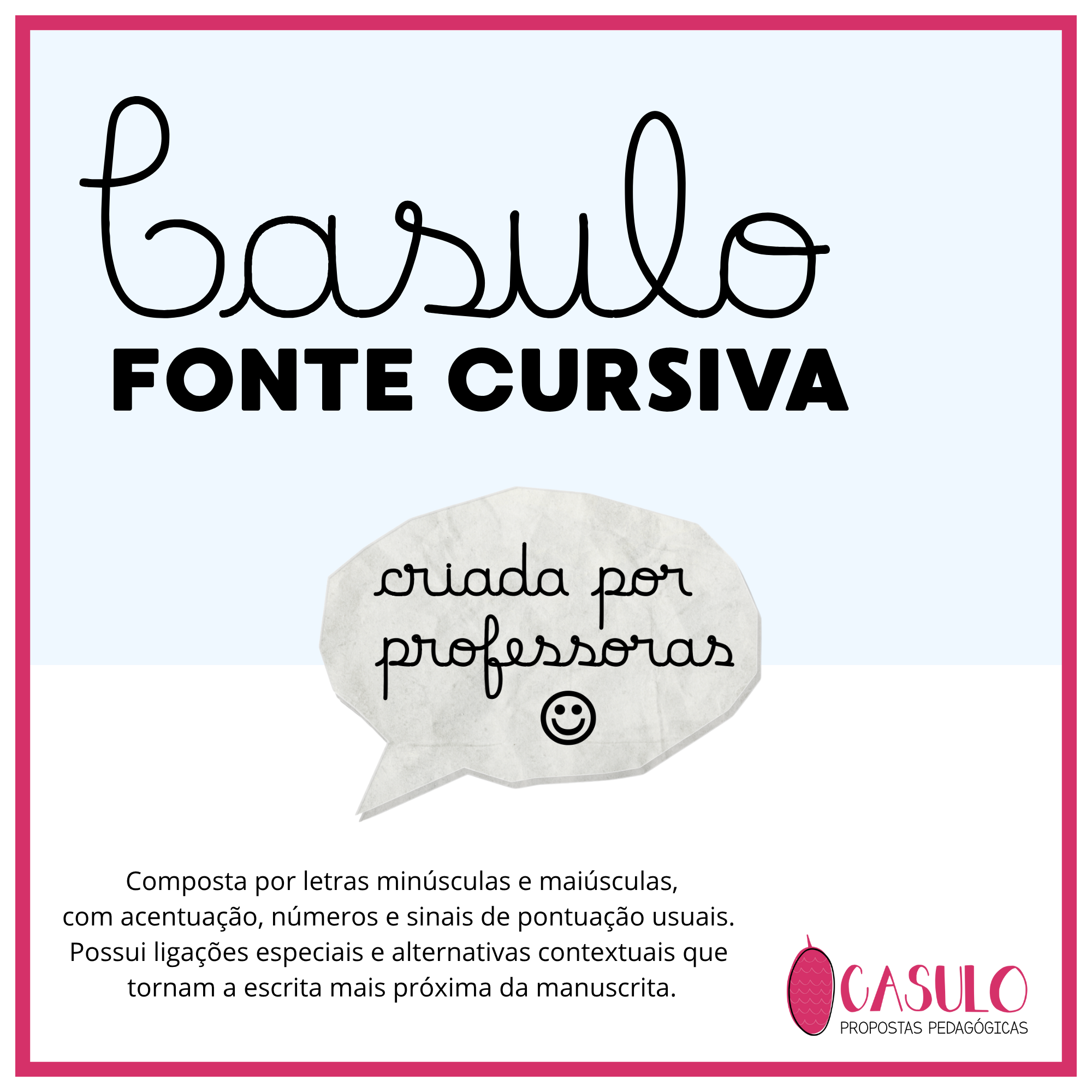 CASULO Fonte Cursiva